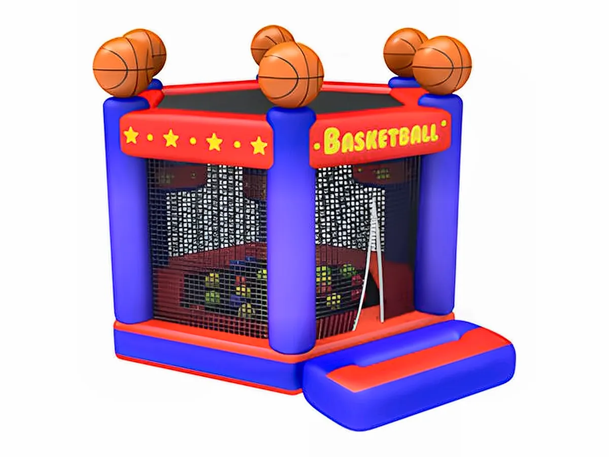 Basket Ball – Piscine à boules – location châteaux gonflables en Île-de-France, France Gonflable