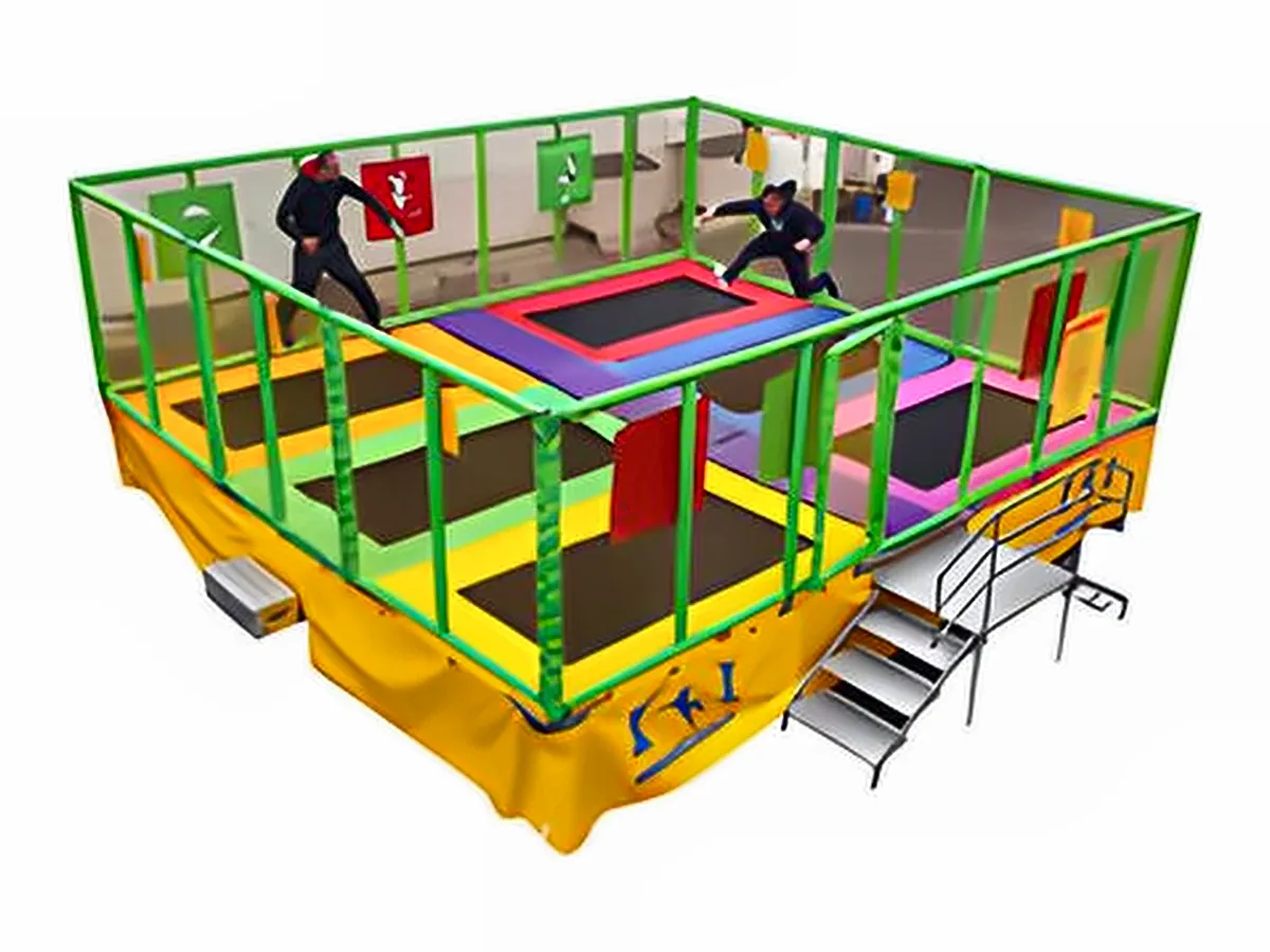 Trampoline X6 – location sensations et jeux mécaniques en Île-de-France, France Gonflable