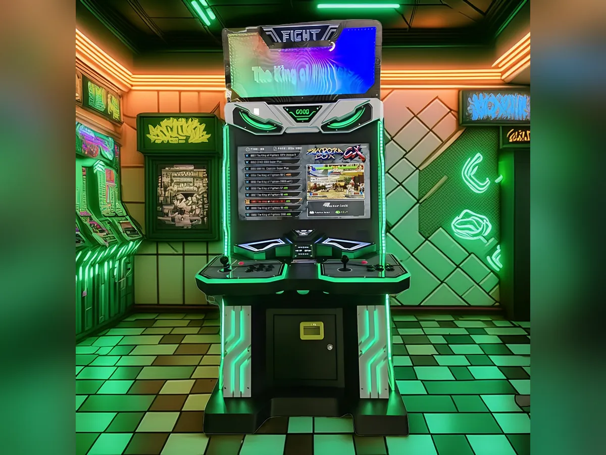 Borne Fight 32" – location jeux d'arcade et de fête foraine en Île-de-France, France Gonflable