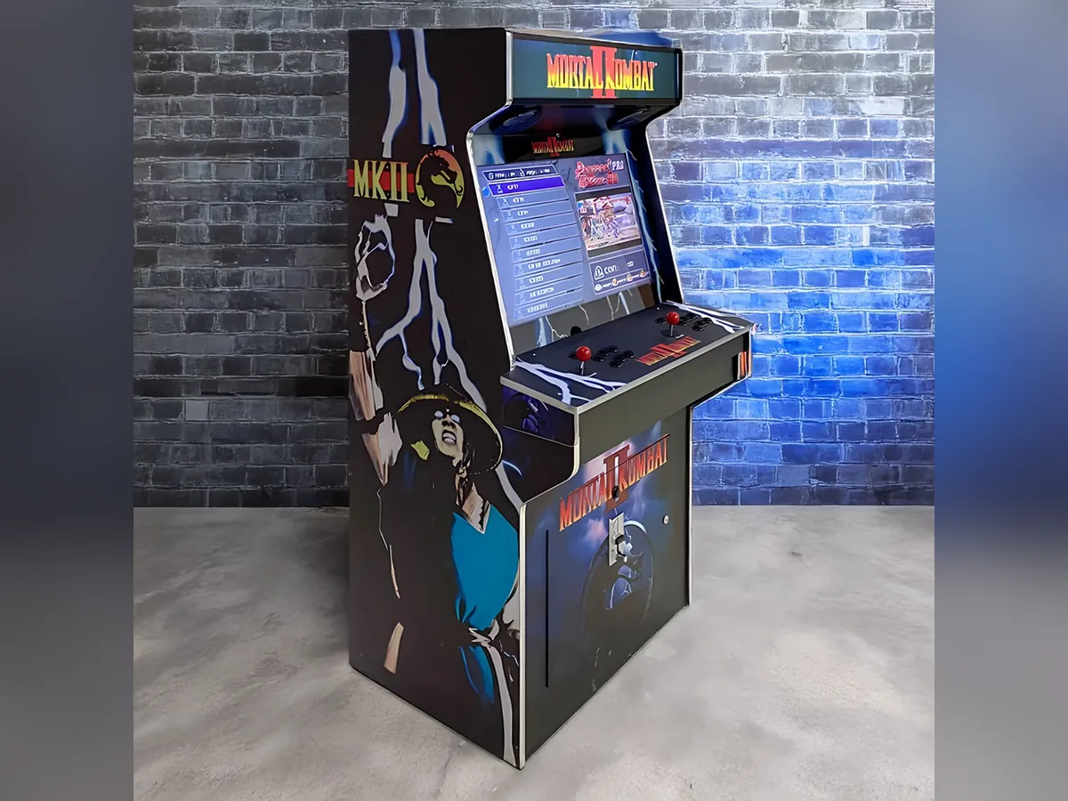 Borne Mortal Kombat 32" – location jeux d'arcade et de fête foraine en Île-de-France, France Gonflable