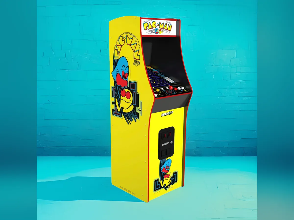 Borne Pac-Man 19" – location jeux d'arcade et de fête foraine en Île-de-France, France Gonflable