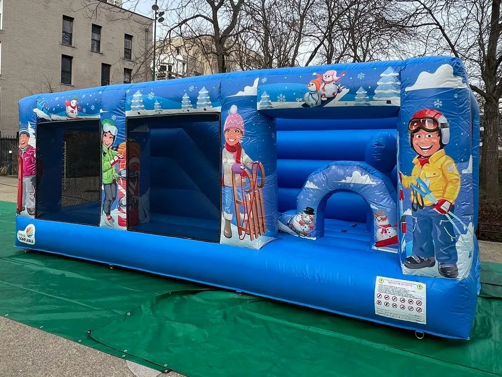 Flocon – location jeux d'hiver et de Noël en Île-de-France, France Gonflable
