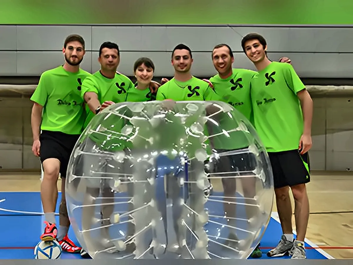 Bubble Foot adultes – location jeux sportifs et défis en Île-de-France, France Gonflable