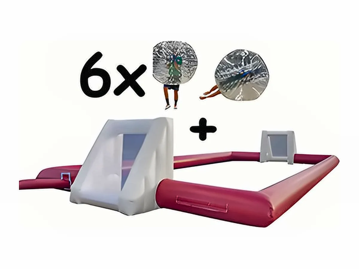 Pack Bubble + terrain – location jeux sportifs et défis en Île-de-France, France Gonflable
