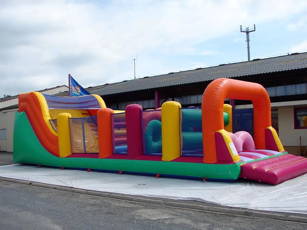 Air Fun 16 m – location parcours et toboggans en Île-de-France, France Gonflable