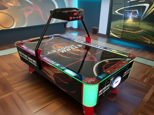 Air hockey adulte – location jeux d'arcade et de fête foraine en Île-de-France