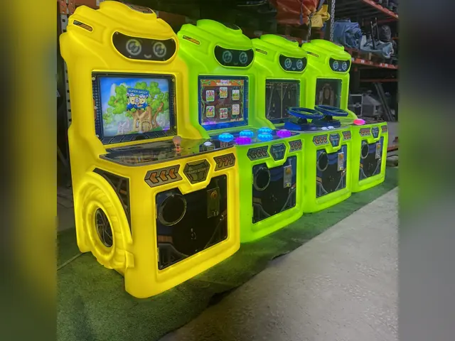 Kids Robot – pack 4 bornes – location jeux d'arcade et de fête foraine en Île-de-France