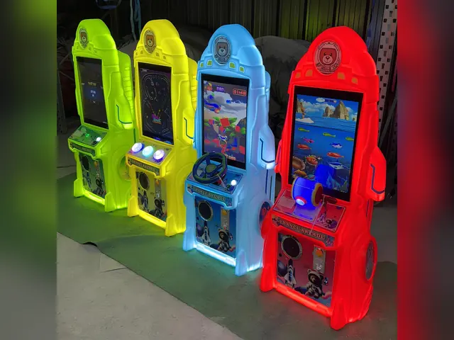 Kids Rocket – pack 4 bornes – location jeux d'arcade et de fête foraine en Île-de-France