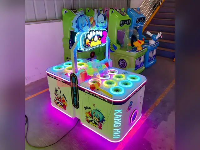 Tape-taupe double – location jeux d'arcade et de fête foraine en Île-de-France