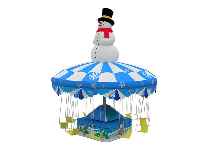 Manège volant Hiver – location jeux d'hiver et de Noël en Île-de-France