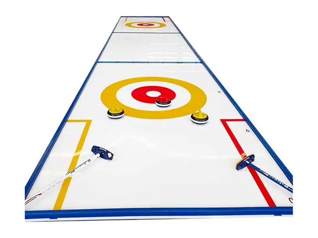 Piste de curling – location jeux d'hiver et de Noël en Île-de-France